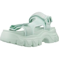 Sandały REPLAY JUYCE SPORTY Zielony. Zielone sandały Replay, bez wzorów, z tkaniny, sportowe, bez obcasa, bez zapięcia. Za 365.99 zł.