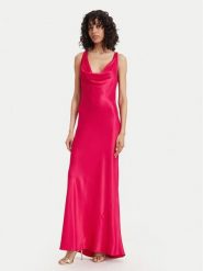 ACCESS FASHION Sukienka wieczorowa 63-3403-145 Koralowy Regular Fit. Pomarańczowe sukienki ACCESS FASHION, m, bez wzorów, z wiskozy, wizytowe, bez kołnierzyka, bez ramiączek. Za 939.99 zł.