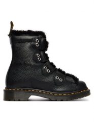 Dr. Martens Trapery 1460 Faux Fur Lined DM31876001 Czarny. Czarne trapery i śniegowce Dr. Martens, ze skóry. Za 989.99 zł.