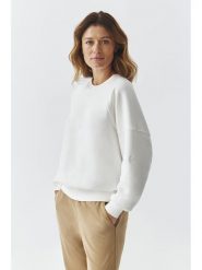 TATUUM Bluza "Fame" w kolorze kremowym rozmiar: XL. Brązowe bluzy Tatuum, xl, bez wzorów, bez kaptura. Za 217.95 zł.