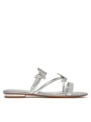 Aldo Klapki Flyhigh 13966745 Srebrny. Szare klapki Aldo, bez wzorów, ze skóry, bez obcasa. Za 239.99 zł.