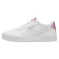 Damskie Buty Sportowe Carina 2.0 GirlPower. Białe obuwie sportowe Puma, trekkingowe. Za 344.99 zł.