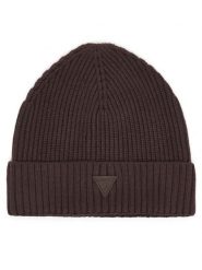 Guess Czapka V6BZ08 Z1715 Brązowy ciemny. Brązowe czapki Guess, z aplikacjami, z wiskozy. Za 154.99 zł.
