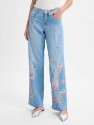 Angels Dżinsy z prostą nogawką - Liz Flower Kobiety niebieski, 42-30. Niebieskie jeansy Angels, bez wzorów. Za 649.95 zł.