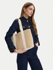 HUGO Torebka 50563016 Biały. Białe torebki klasyczne Hugo, bez wzorów, ze skóry, bez dodatków. Za 899.99 zł.