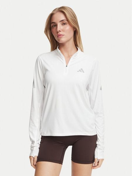 Adidas Bluza techniczna Adi365 Iconic KR5525 Biały Regular Fit. Białe bluzy Adidas, s, bez wzorów, z syntetyku, bez kaptura. Za 219.99 zł.