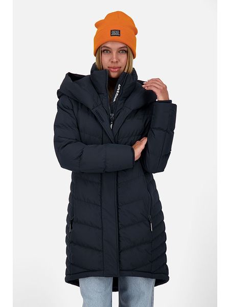 Alife and kickin Parka "AngelaAK" w kolorze granatowym rozmiar: XS. Niebieskie parki Alife and Kickin, xs, bez kaptura. Za 360.17 zł.