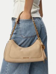 MICHAEL Michael Kors Torebka 32T6AY5W6Y Beżowy. Brązowe torebki klasyczne MICHAEL Michael Kors, bez wzorów, ze skóry, bez dodatków. Za 1,239.00 zł.