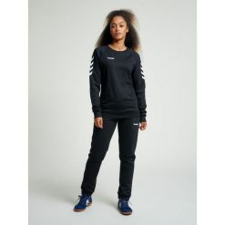 Bluza do piłki ręcznej damska Hummel Go Cotton Sweatshirt Woman. Czarne bluzy Hummel, xs, bez wzorów, bez kaptura. Za 134.00 zł.