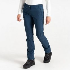 Damskie spodnie trekkingowe Melodic II. Niebieskie spodnie sportowe Dare 2b, na lato, s, bez wzorów, trekkingowe. W wyprzedaży za 199.99 zł.