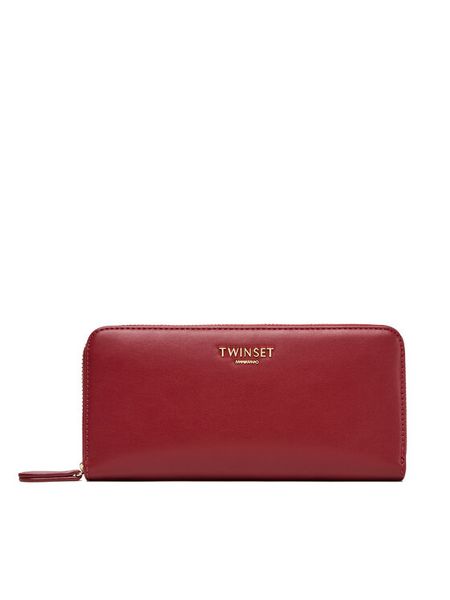 TWINSET Portfel 252TD8392 Czerwony. Czerwone portfele Twinset, bez wzorów, ze skóry. Za 339.99 zł.