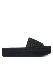 Calvin Klein Espadryle Ebeth HW0HW02895 Czarny. Czarne espadryle Calvin Klein, bez wzorów, z syntetyku, bez obcasa, bez zapięcia. Za 449.99 zł.
