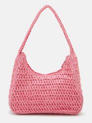 Monki Torebka w kolorze jasnoróżowym rozmiar: onesize. Różowe torby na ramię Monki, bez wzorów, z materiału, na ramię, bez dodatków. Za 32.75 zł.