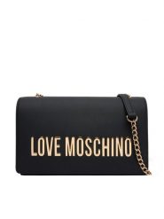 LOVE MOSCHINO Torebka JC4192PP0NKD0000 Czarny. Czarne torebki klasyczne Love Moschino, bez wzorów, ze skóry, bez dodatków. Za 949.99 zł.