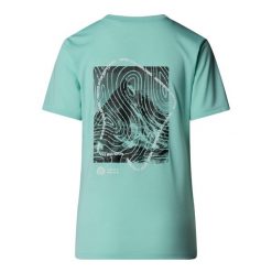 The North Face Koszulka Foundation Half Dome Nf0A8Bqz6Ei. Niebieskie koszulki sportowe The North Face, bez wzorów, bez ramiączek. Za 138.99 zł.