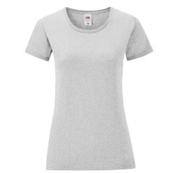 Kultowa Koszulka Damska. Szare bluzki FRUIT OF THE LOOM, xl, bez wzorów, sportowe, bez kołnierzyka, bez ramiączek. Za 33.99 zł.