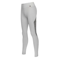Legginsy treningowe z pełnym gripem dla kobiet Kingsland Julia. Szare legginsy KINGSLAND, bez wzorów, na fitness i siłownię. Za 478.50 zł.