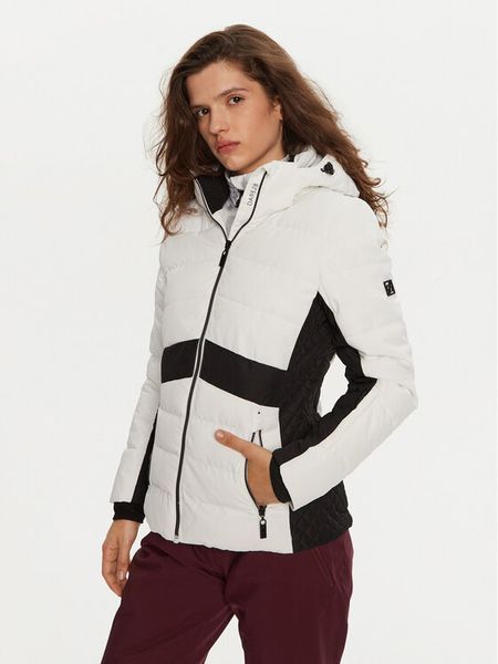 Dare2B Kurtka narciarska Glacial DWP602 Biały Regular Fit. Białe kurtki narciarskie DARE2B, na zimę, bez wzorów, z syntetyku, bez kaptura, narciarskie. Za 839.99 zł.