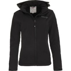 Glemo Spitsbergen Damska Kurtka Softshell - Wiatroodporna. Czarne kurtki sportowe ZONE PERFECT, bez wzorów, z softshellu, bez kaptura. Za 270.99 zł.
