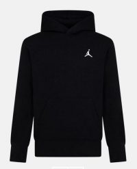 Bluza z Kapturem MJ Brooklyn Rozmiar XL (158-170 CM) Czarny - 95D392-023. Czarne bluzy Jordan, xl, bez wzorów, z bawełny, z kapturem. Za 270.30 zł.