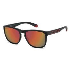 Okulary przeciwsłoneczne POLAROID PLD 2161/S OIT Unisex Rozmiar 57 mm. Czarne okulary przeciwsłoneczne Polaroid, bez wzorów, sportowe. W wyprzedaży za 268.75 zł.