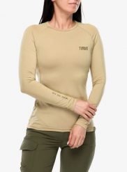 Bluza termoaktywna damska Turbat Hike Lite LS Thermo T-Shirt. Brązowe bluzy TURBAT, m, bez wzorów, z materiału, bez kaptura. Za 126.49 zł.