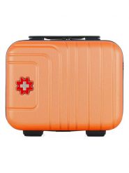 SWISS KOPPER Kosmetyczka "Ruti" w kolorze pomarańczowym - 30 x 23 x 16 cm rozmiar: onesize. Pomarańczowe kufry i kosmetyczki SWISS KOPPER, bez wzorów, z materiału, bez dodatków. Za 78.99 zł.