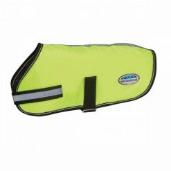 Odblaskowy płaszcz dla psa Weatherbeeta Comfitec Parka 300D. Żółte parki WEATHERBEETA, bez wzorów, z materiału, bez kaptura. Za 236.00 zł.