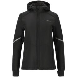 Bluza hybrydowa damska Endurance Princey PrimaLoft®. Czarne bluzy ENDURANCE, uniwersalny, z aplikacjami, z elastanu, bez kaptura. Za 449.99 zł.