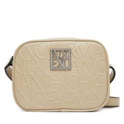 Torebka Armani Exchange. Brązowe listonoszki Armani Exchange, bez wzorów, bez dodatków. Za 339.99 zł.
