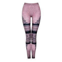 Legginsy sportowe damskie DEEP TRIP Mdina. Legginsy DEEP TRIP, l, bez wzorów, z elastanu, z podwyższonym stanem. Za 179.00 zł.
