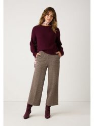 More & More Sweter w kolorze bordowym rozmiar: 44. Czerwone swetry More & More, bez wzorów, bez ramiączek. Za 170.87 zł.