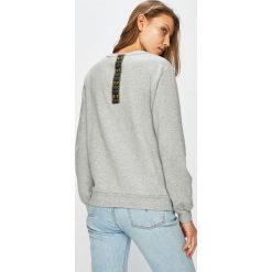 Trussardi Jeans - Bluza. Szare bluzy Trussardi Jeans, s, z aplikacjami, z bawełny, bez kaptura. W wyprzedaży za 239.90 zł.
