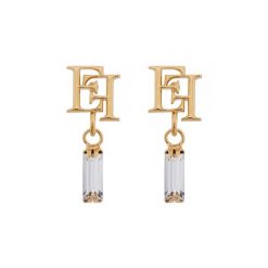 Kolczyki Elisabetta Franchi. Żółte kolczyki Elisabetta Franchi, złote. Za 609.99 zł.