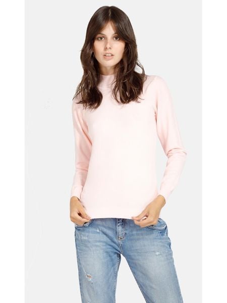 William de Faye Golf w kolorze jasnoróżowym rozmiar: 34. Różowe golfy William de Faye, bez wzorów, z kaszmiru, bez ramiączek. Za 113.99 zł.