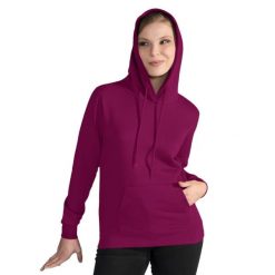 Damska Gładka Bluza Sportowa Przez Głowę Kaptur. Brązowe bluzy SG, l, bez wzorów, bez kaptura. Za 111.99 zł.