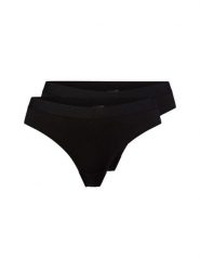 Snocks figi brazylijskie w 2-paku Kobiety Bawełna czarny, XL. Czarne figi Snocks, xl, bez wzorów, z bawełny. Za 89.95 zł.