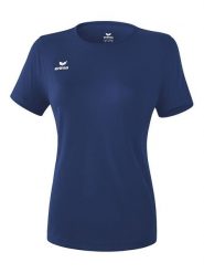 Erima Koszulka sportowa w kolorze granatowym rozmiar: 34. Niebieskie koszulki sportowe Erima, bez wzorów, z materiału, bez ramiączek, outdoorowe. Za 59.95 zł.