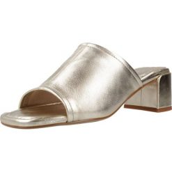 Sandały UNISA KEFIR LMT Złoty. Żółte sandały Unisa, bez wzorów, ze skóry, sportowe, bez obcasa, bez zapięcia. Za 463.99 zł.