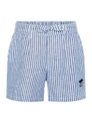Polo Sylt Szorty w kolorze niebiesko-białym rozmiar: 122/128. Białe szorty Polo Sylt, bez wzorów, ze lnu. Za 70.41 zł.