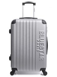 BlueStar Walizka "Bucarest" w kolorze srebrnym - 40 x 57 x 25 cm rozmiar: onesize. Szare walizki BlueStar, bez wzorów. Za 173.99 zł.