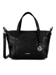 Lasocki Torba LSK-K-018-06 Czarny. Czarne listonoszki Lasocki, bez wzorów, z materiału, bez dodatków. Za 179.99 zł.