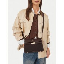 Torebka Beverly Hills Polo Club. Brązowe listonoszki Beverly Hills Polo Club, bez wzorów, bez dodatków. Za 179.99 zł.