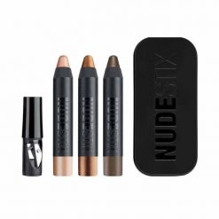 Nudestix Mini Nude Metallic EyeS Kit Zestawy kosmetyków do makijażu 1 ct MINI EYES KIT 2. Zestawy NUDESTIX. Za 197.99 zł.