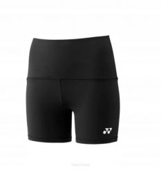 Leginsy tenisowe Yonex Leggins Short. Czarne legginsy sportowe YONEX, l, bez wzorów, z materiału, na fitness i siłownię. Za 235.00 zł.