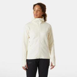 Bluza damska z kapturem Helly Hansen Evolved Air. Białe bluzy Helly Hansen, m, bez wzorów, z materiału, z kapturem. Za 540.00 zł.