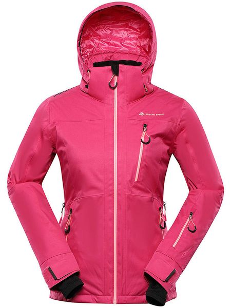 Alpine Pro Kurtka narciarska "Reama" w kolorze różowym rozmiar: S. Różowe kurtki narciarskie Alpine Pro, m, bez wzorów, bez kaptura, narciarskie. Za 586.02 zł.