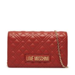 Torebka LOVE MOSCHINO. Czerwone torebki klasyczne Love Moschino, bez wzorów, bez dodatków. Za 639.99 zł.