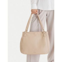 Torebka Lasocki. Brązowe shopper Lasocki, bez wzorów, bez dodatków. Za 199.99 zł.