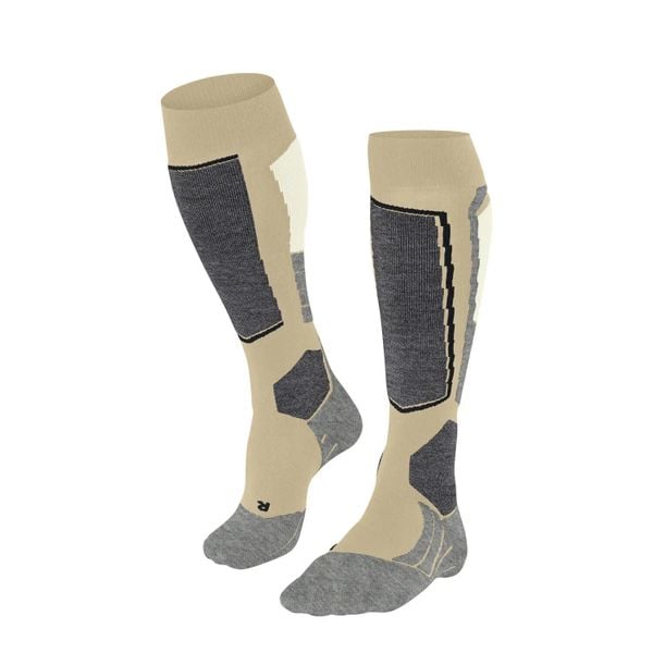 Skarpetki damskie Falke Intermediate. Białe skarpety Falke, bez wzorów, z materiału. Za 188.50 zł.